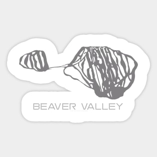 Beaver Valley Resort 3D Sticker